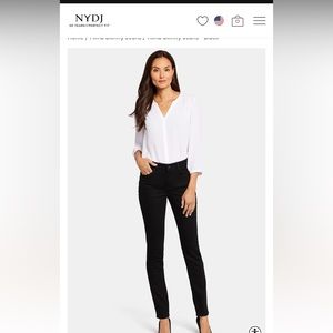 New with Tags. Black Amina Jeans.